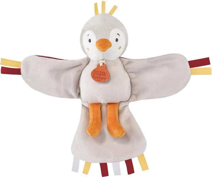 Productafbeelding Doudou et Compagnie Vogel Cui-Cui terracotta (met getjilp) 22cm (23 cm)