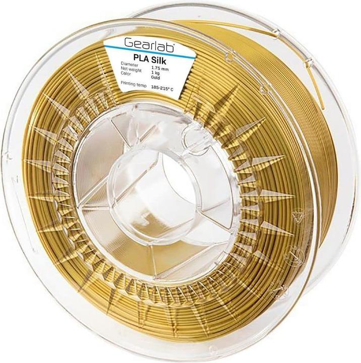 Produktbild Gearlab PLA Silk 1.75mm 1KG Gold (PLA, 1.75 mm, 1050 g, Gold)