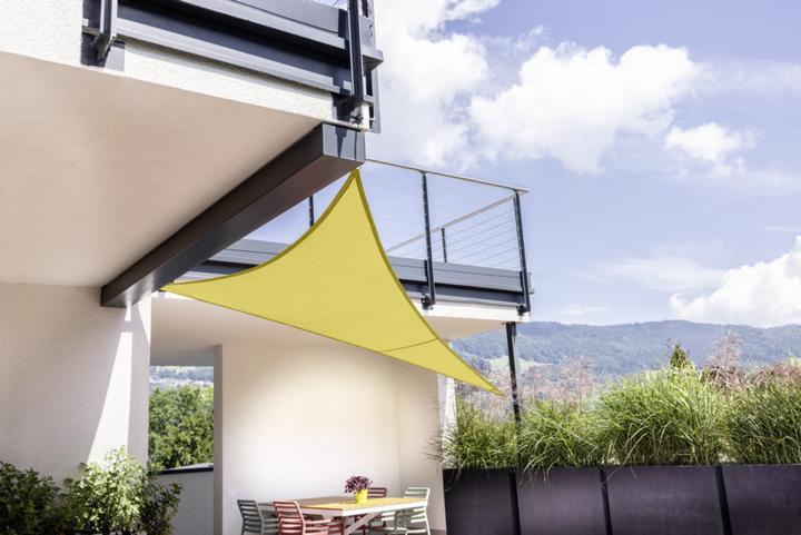 Immagine prodotto Windhager Vela solare Cannes, 4 m, triangolo, giallo (4 x 4 m)