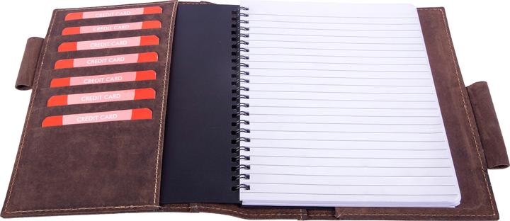 Image du produit Alpenleder Notizbuch Schiller A5 (A5, À rayures, Couverture rigide)