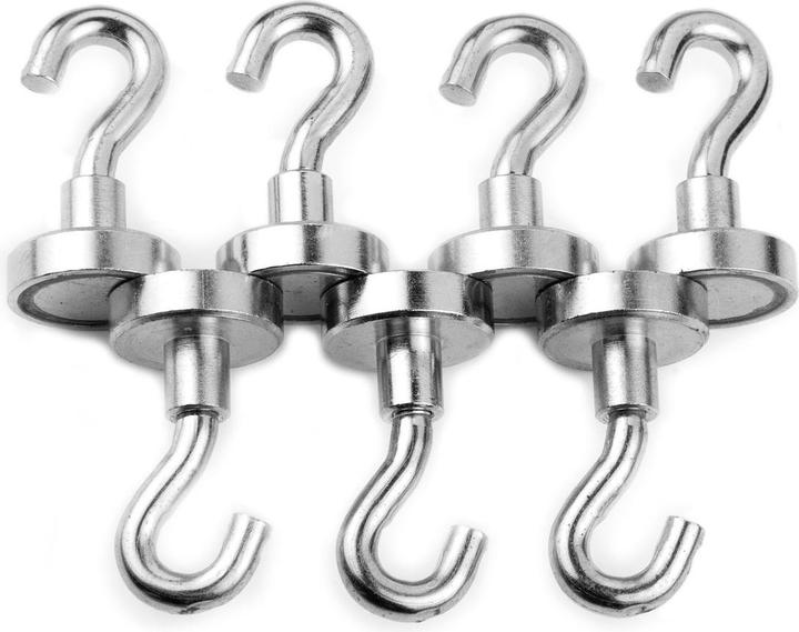Produktbild Supermagnete Hakenmagnet (5x)
