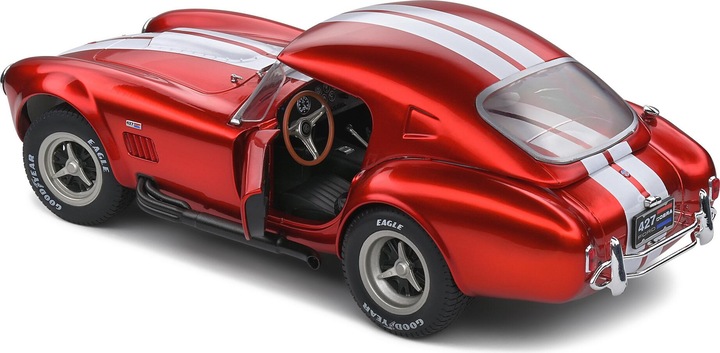 Actual product image Solido 1:18 Shelby Cobra 427 MK2 red