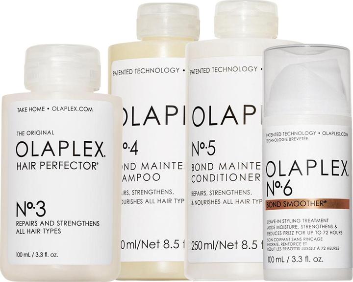 Image du produit Olaplex Mega Set No. 3 + No. 4 + No. 5 + No. 6 (Kit de soins capillaires)