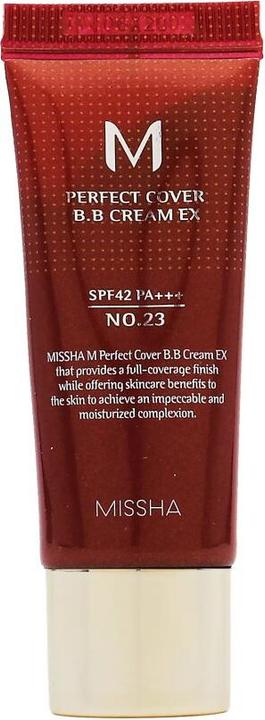 Actual product image Missha Perfect Cover (No.23 Natural Beige, 20 ml)
