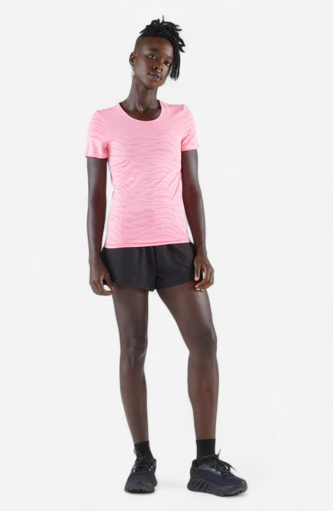 Image du produit Kiprun T-shirt running & trail sans couture femme - run 500 confort rose (XL)