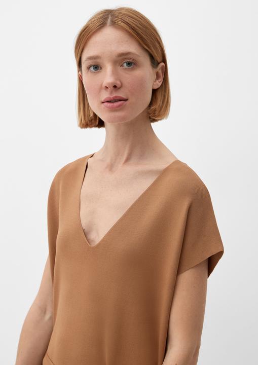 Actual product image s.Oliver Kleid Feinstrickkleid mit Bindegürtel (M)