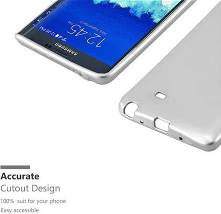 Produktbild Cadorabo TPU Matt Metallic Cover (Samsung Galaxy Note Edge)