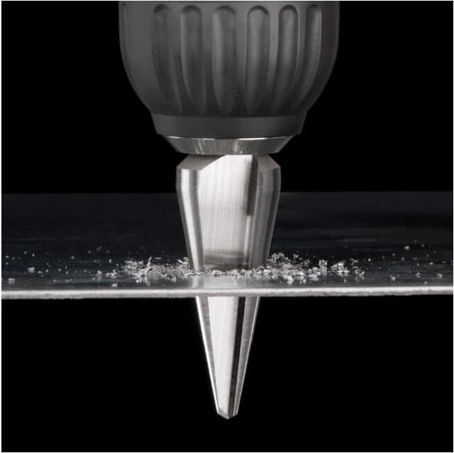 Actual product image Ruko Sheet metal peeling drill HSS CBN ground Cross cut (20 mm)