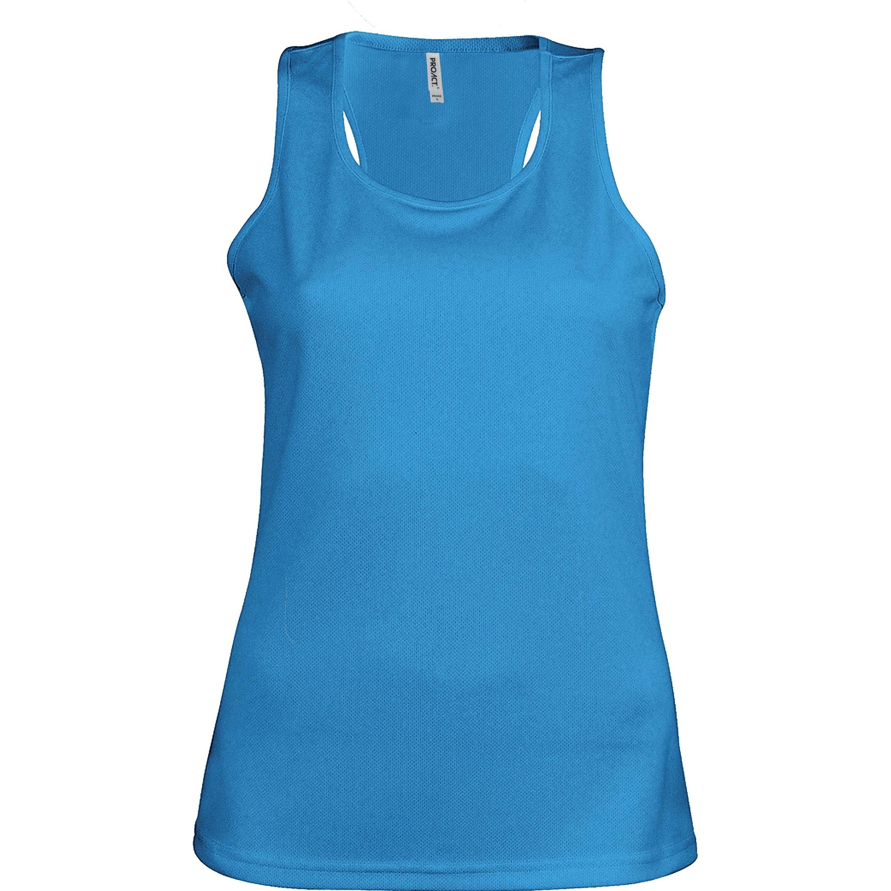 Proact, Damen, Sportshirt, Sport (L), Blau, L