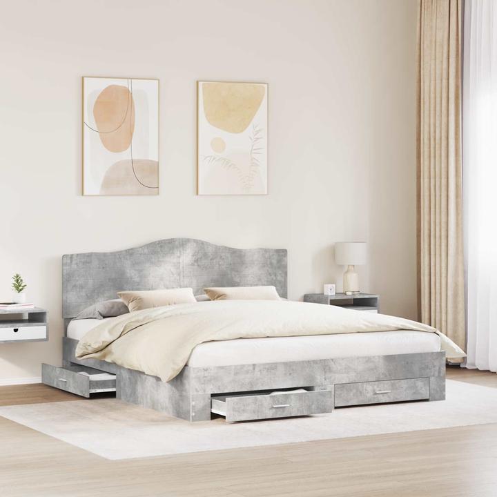 Image du produit vidaXL Moderner Bettrahmen (200 x 200 cm)