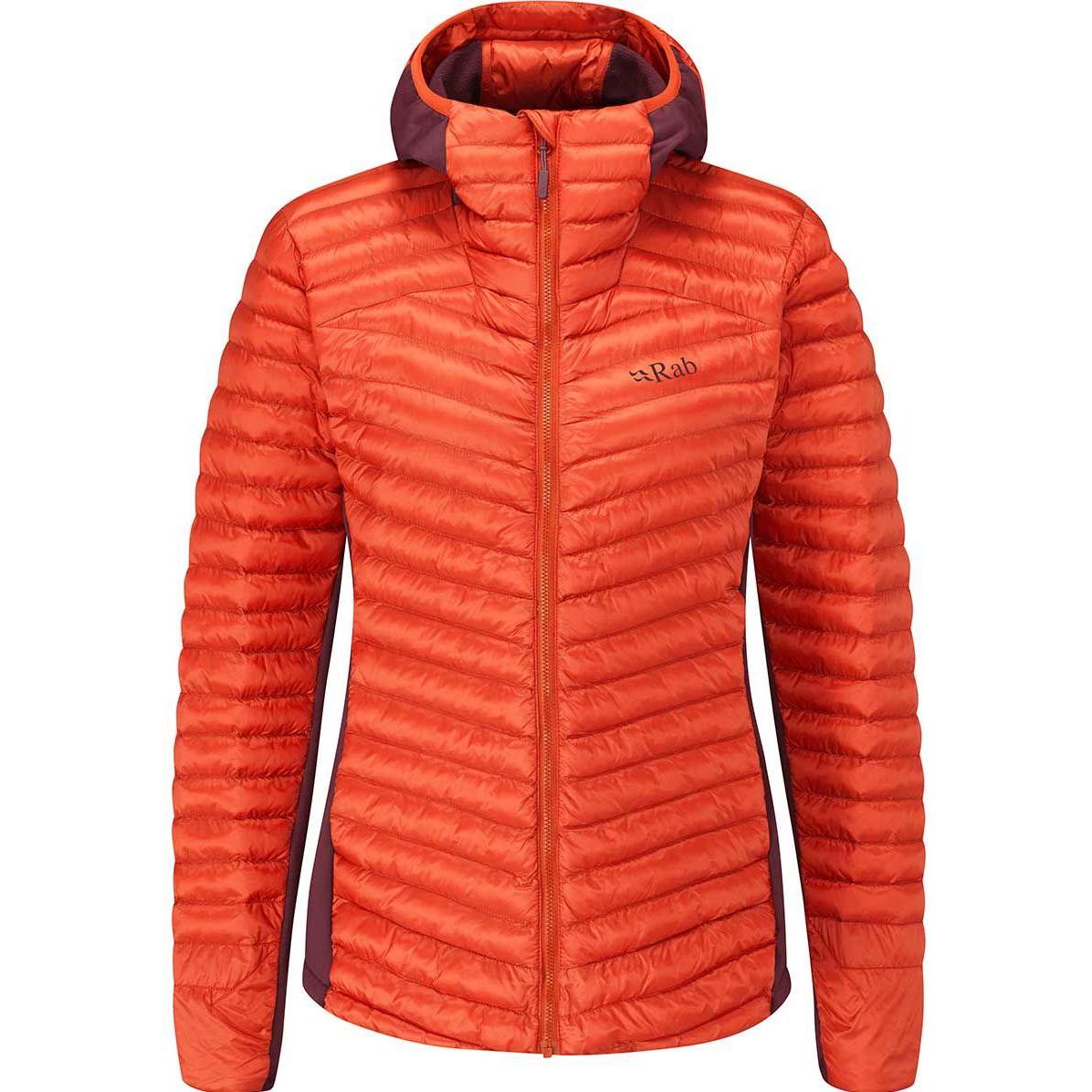 Rab, Damen, Jacke, Cirrus Flex 2.0 Hoodie Jacke (XS, S), Rot, XS, S