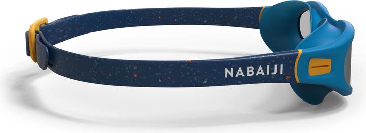 Immagine prodotto Nabaiji Occhialini da nuoto misura piccola trasparenti - Blu/giallo morbido (S)