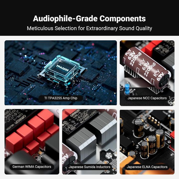 Actual product image Fosi Audio ZA3 48V (Amplifier)