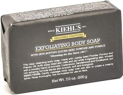 Actual product image Kiehl's Kiehls - Grooming Solutions Bar Soap - Exfoliating Body Soap For Men (200 ml)