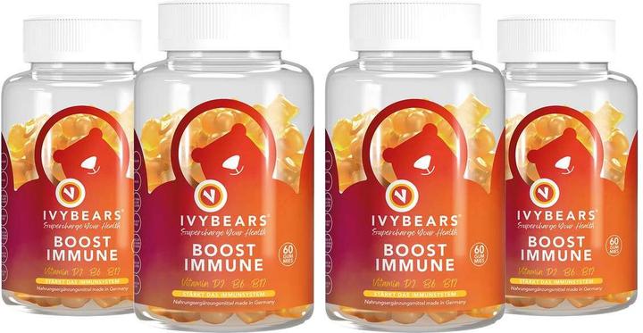 Actual product image IVYBears Boost IMMUNE 4 Pack (4 pcs., Gummies)