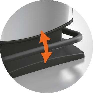 Actual product image Rotho Pedal bin PASO (20 l)