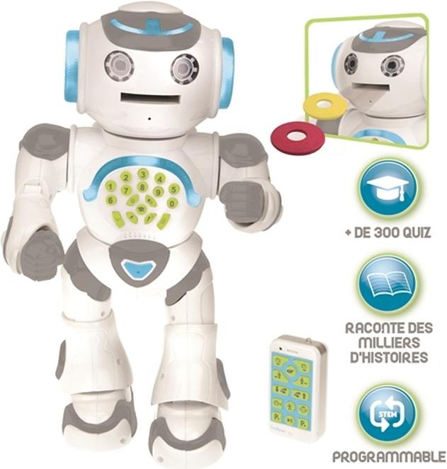 Produktbild Lexibook POWERMAN MAX Mein Lernroboter mit Geschichtsgenerator inkl. Fernbedienung Französisch (Französisch)