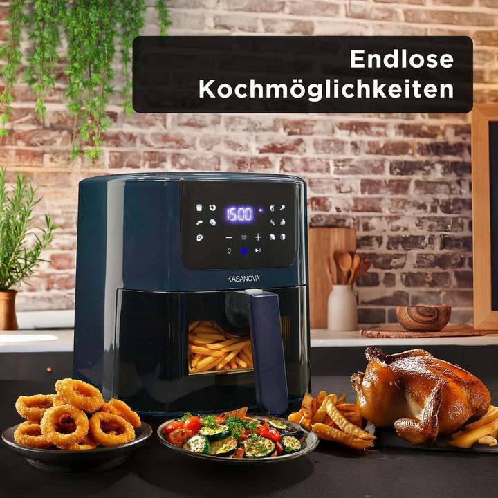 Produktbild Kasanova LT5 W1500 DEEP BLUE DIGITAL AIR FRYER