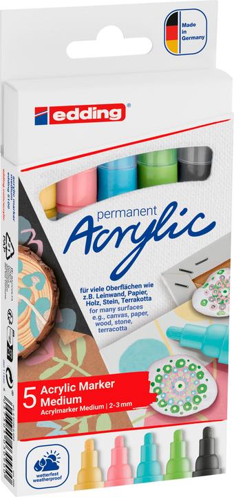 Actual product image Edding Acrylic marker 5100 Medium (5x)