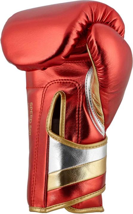 Produktbild adidas Boxhandschuhe Speed 500 red/gold Microfibre, ADISBG501 (12 OZ)