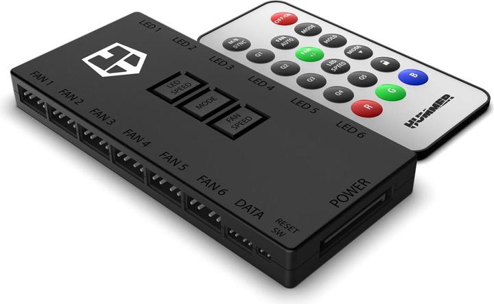 Produktbild Nox A-Rgb Controller Hummer R-Hub (6 Lüfter)