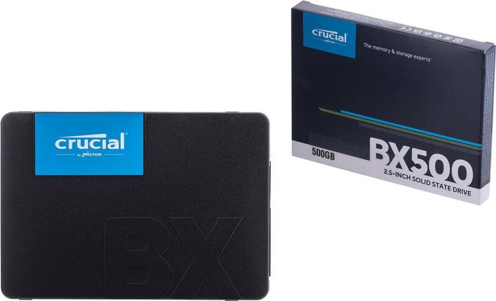 Produktbild Crucial BX500 (500 GB, 2.5")