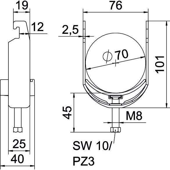 Thumbnail - OBO Bettermann, Kabelhalter, Bügelschelle