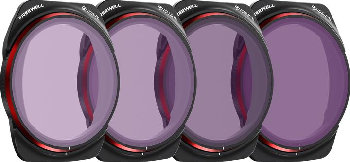 Produktbild Freewell Air 3S Filters - Bright day - 4Pack (Drohnen Filter, DJI Air 3s)