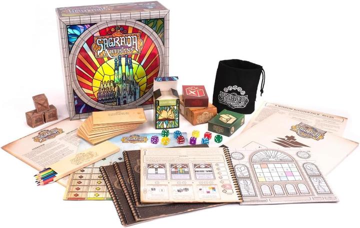 Produktbild Floodgate Games - Sagrada Artisans - Brettspiel - Englisch (FGG -SAR) (Englisch)
