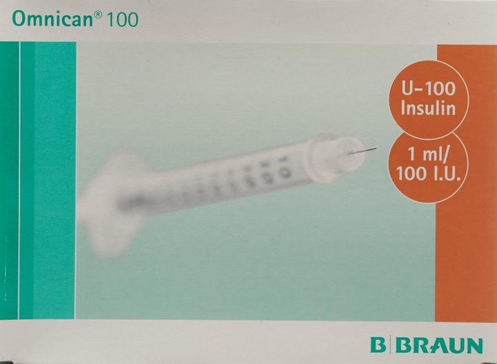 Image du produit B.Braun Insuline 100 (Seringue d'insuline)