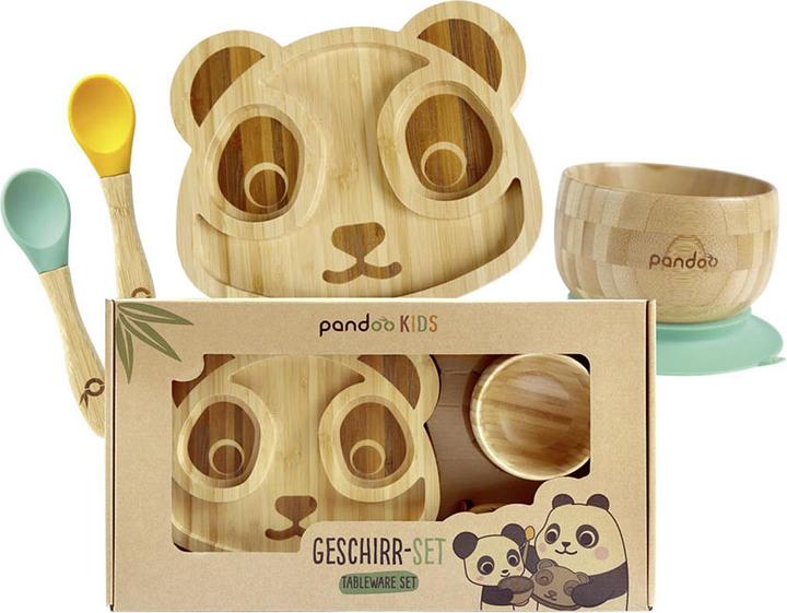Actual product image Pandoo Children's crockery set 4 pcs