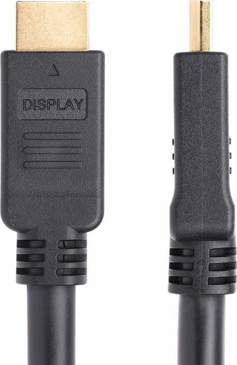 Actual product image StarTech com 10m (32.8ft) Active HDMI 2.0 Cable, CMP, Plenum Rated, High Speed HDMI Cable, 4K 60Hz (10 m, HDMI, 2.0)