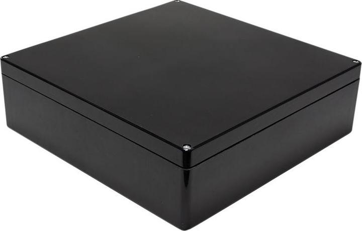 Produktbild Hammond 1590ZGRP253BK Universal-Gehäuse 405 x 400 120 Polyester Schwarz 1 St. (Gehäuse)