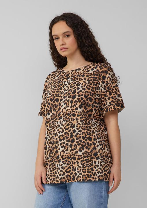 Produktbild S.Oliver T-Shirt Locker geschnittenes T-Shirt aus Modalmix (50)