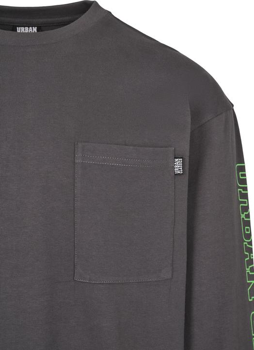 Produktbild Urban Classics Neon Logo Boxy Pocket LS (S)