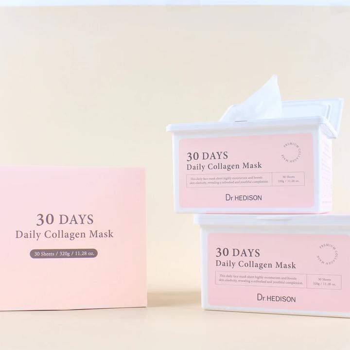 Actual product image Dr. Hedison Daily Collagen Sheet Mask (320 g)