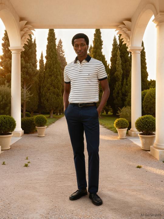 Produktbild Tommy Hilfiger Pima Cotton Denton Chino Straight Fit Desert (W38/L32)