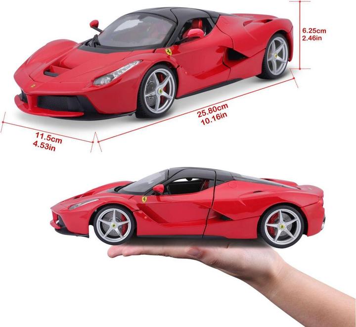 Actual product image Bburago Ferrari Signature LaFerrari
