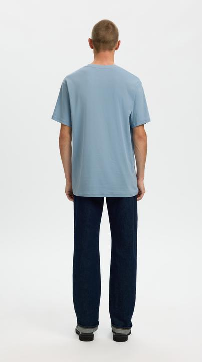 Produktbild Selected Geripptes Baumwoll T-Shirt (S)