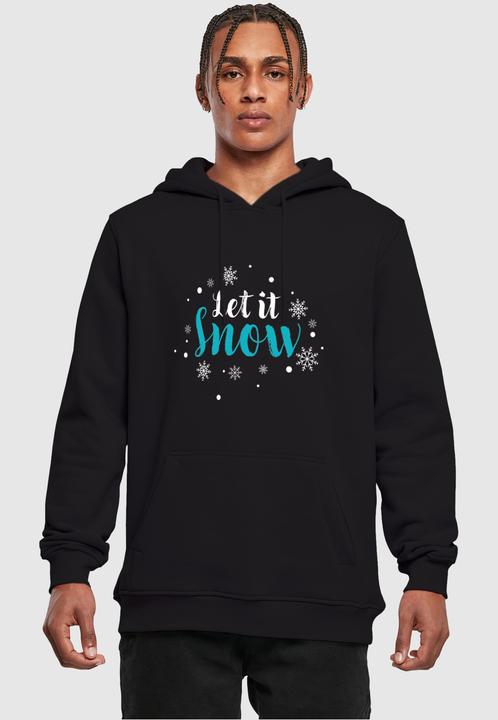 Produktbild Merchcode Let it snow Heavy Hoody - 113283 (S)