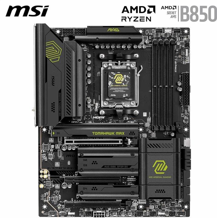 Productafbeelding MSI MAG B850 Tomahawk Max WIFI (AM5, AMD B850, ATX)