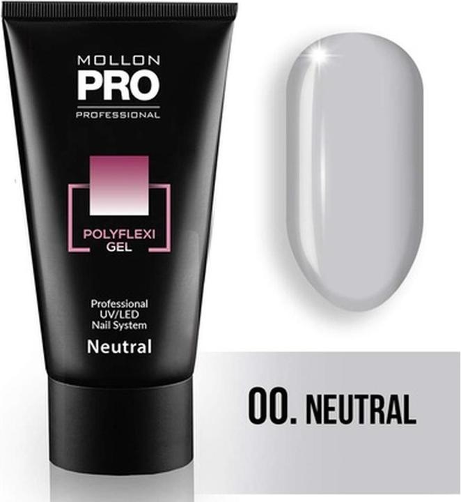 Actual product image Mollon Pro PolyFlexi Gel Color Cover Pink 60ml (Pink)