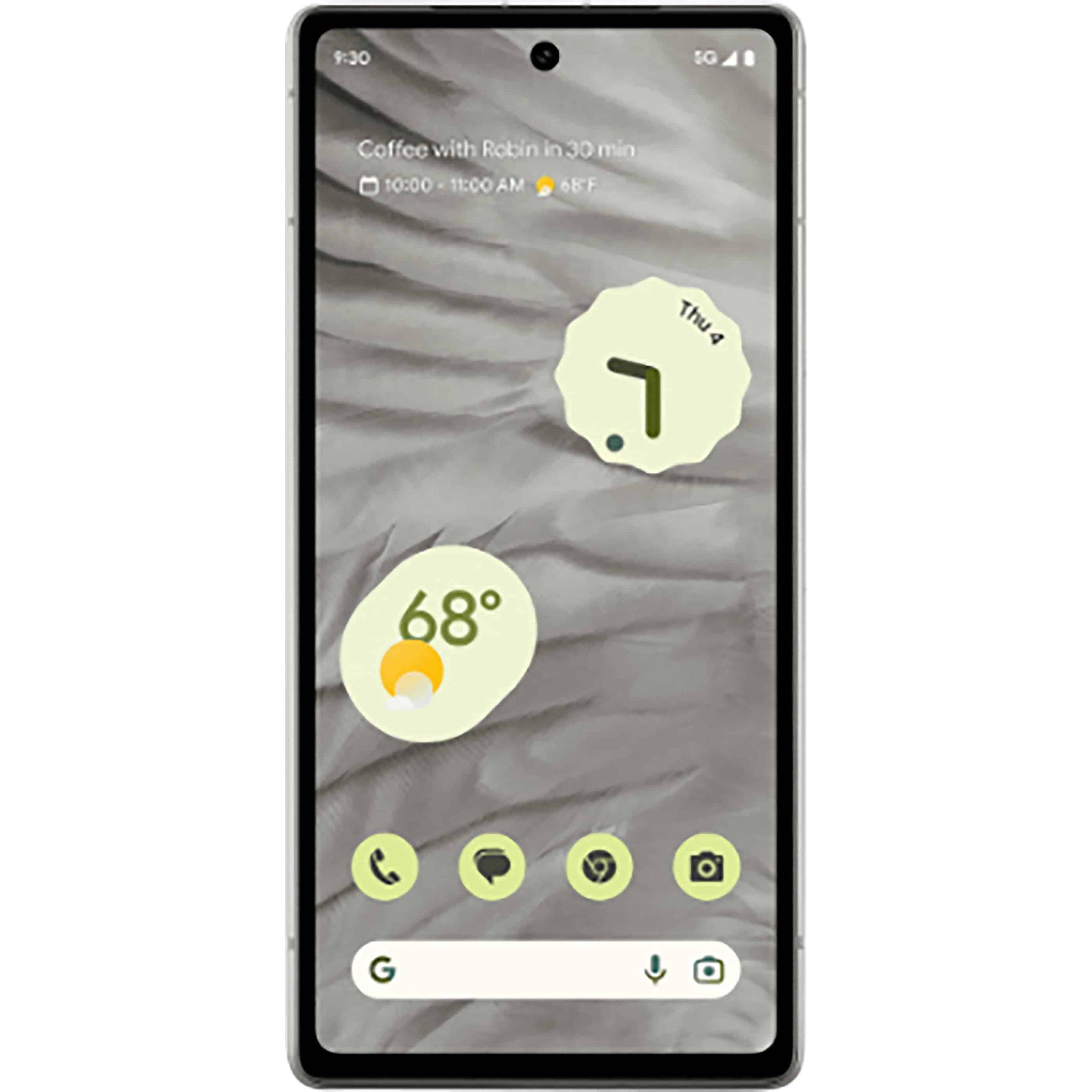 Thumbnail - Google Pixel 7a (128 GB, Snow, 6.10", SIM + eSIM, 64 Mpx, 5G), Smartphone, Weiss