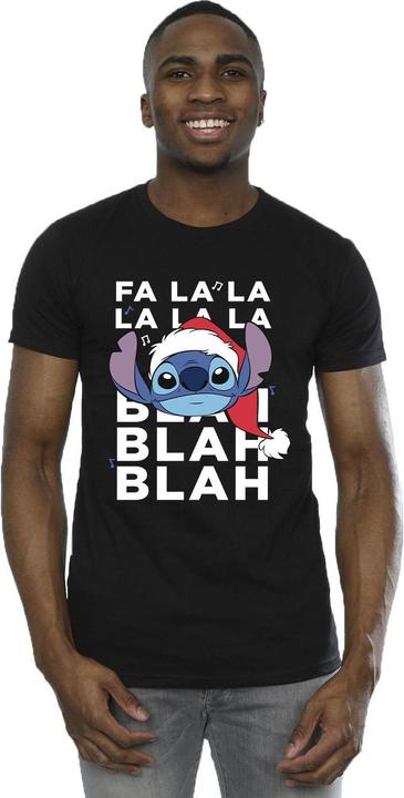 Produktbild Disney Lilo And Stitch Christmas Blah Blah Blah TShirt (5XL)