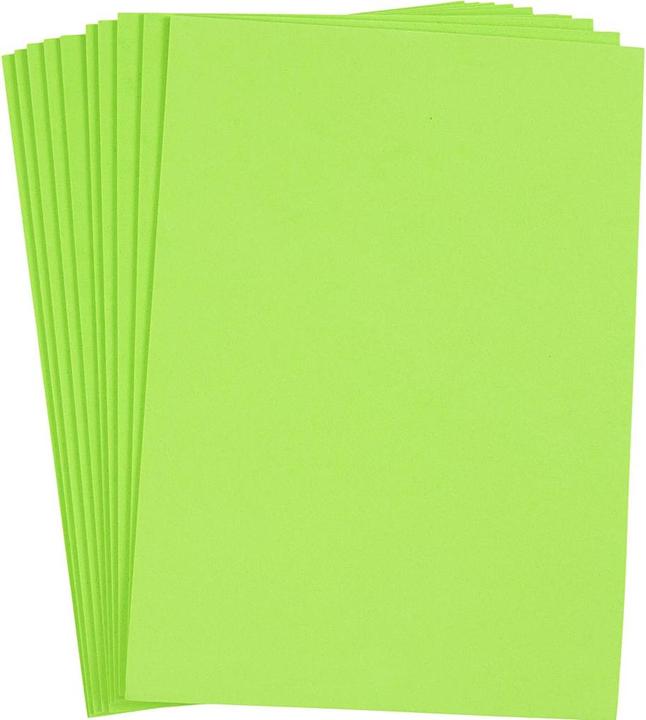 Actual product image Creativ Company EVA Foam Vellen Lichtgroen A4, 10pcs.