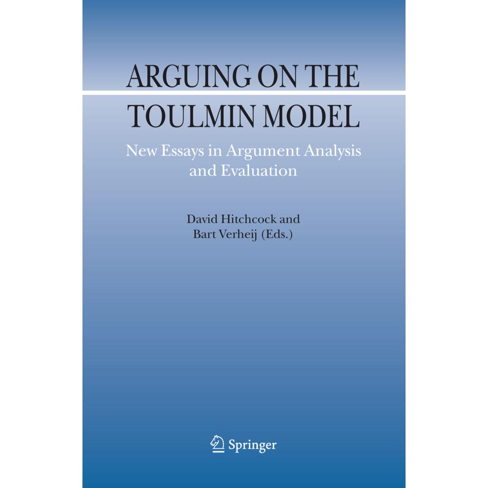 Arguing on the Toulmin Model, Fachbücher von David Hitchcock, Bart Verheij