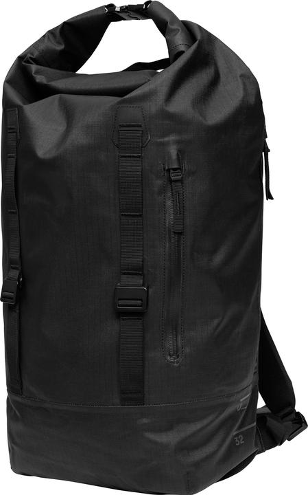 DB Sports Essential Rolltop Backpack -reppu, 32L, Black Out (32 l)