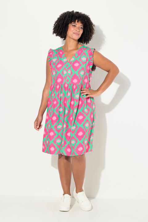 Produktbild Angel of Style Kleid, Alloverdruck, V-Ausschnitt, ärmellos (52)