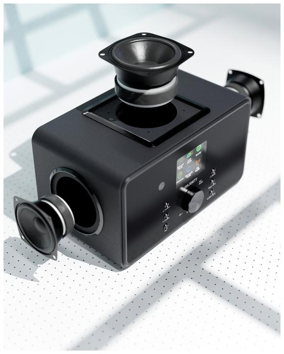 Produktbild Majority Bard Black (Internetradio, FM, UKW, WLAN, Bluetooth)