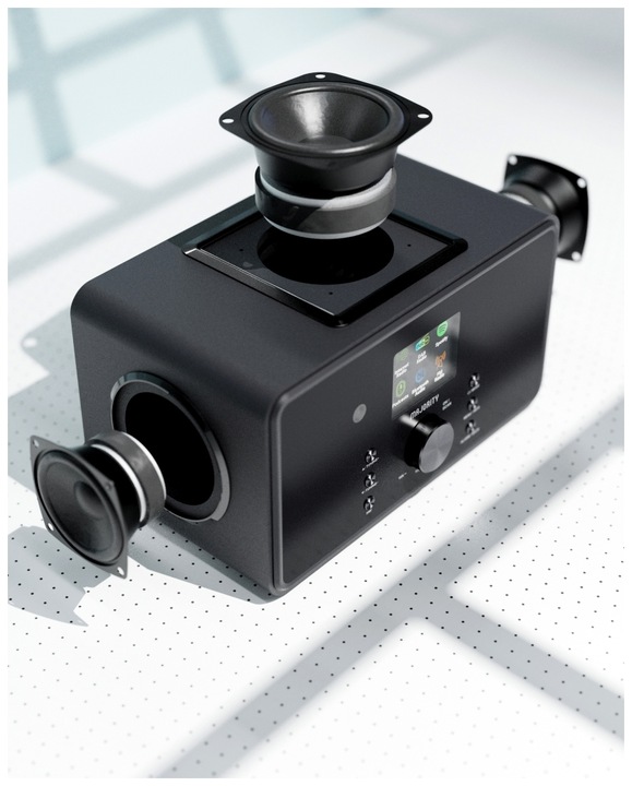 Produktbild Majority Bard Black (Internetradio, FM, UKW, WLAN, Bluetooth)